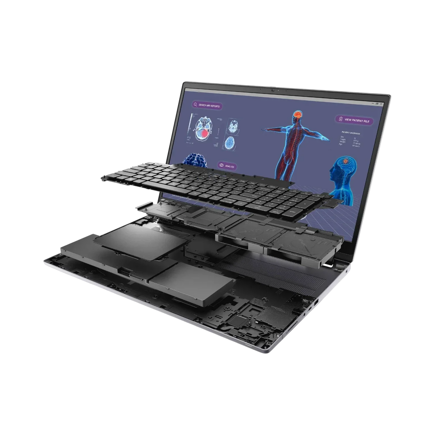 Dell Precision 7780 17.3" Mobile Workstation Intel Core i7-13850HX, NVIDIA RTX 1000, 32GB RAM, 512GB SSD