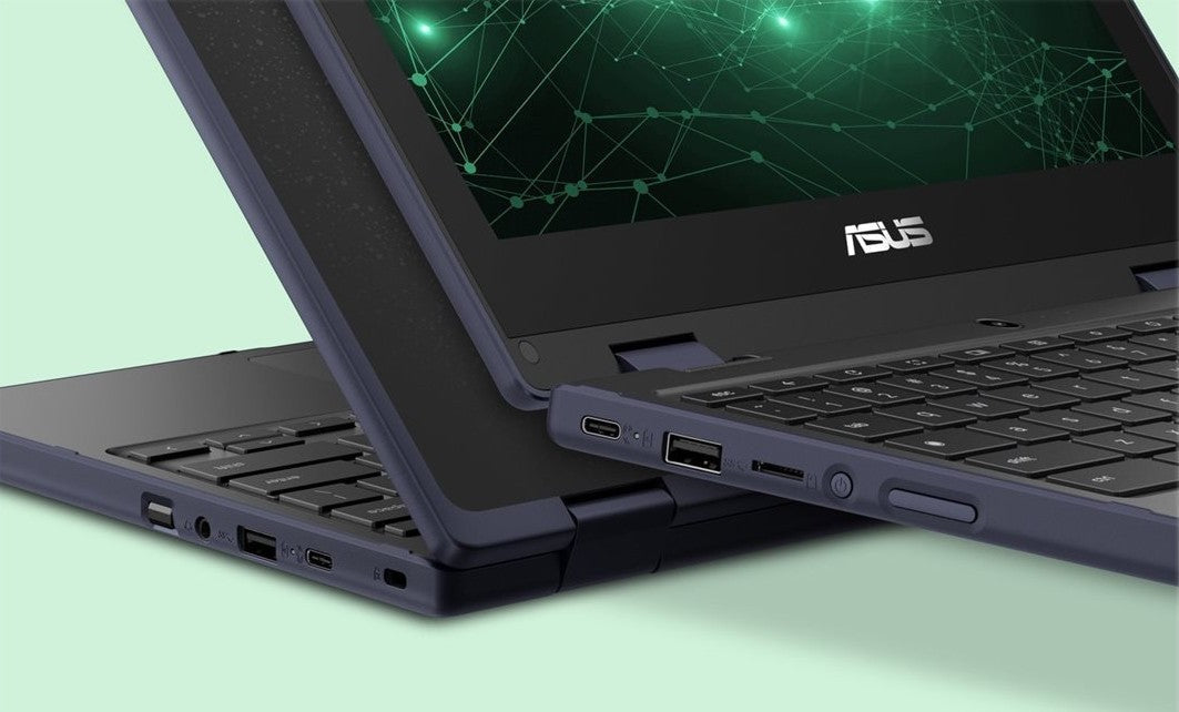 ASUS CR11 Flip Chromebook 11.6" Touchscreen Notebook, Intel N100, 8GB RAM, 64GB eMMC