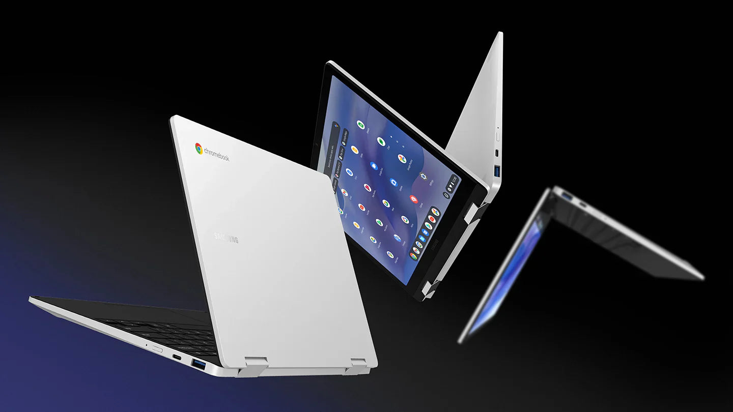 Samsung Galaxy Chromebook 2 360 12.4" 2-in-1 Notebook, Intel Celeron N4500, 4GB RAM, 64GB SSD
