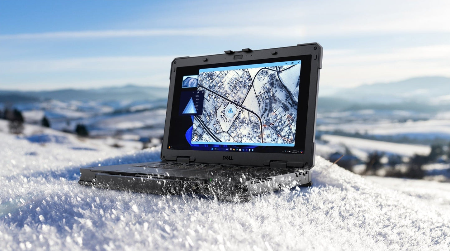 Dell Pro Rugged 14 14" Laptop, Intel Core Ultra 5 135U, 16GB DDR4 RAM, 512GB SSD