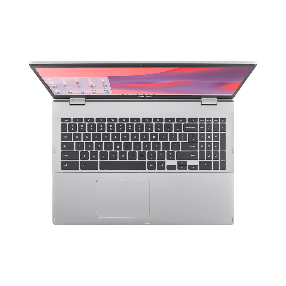ASUS Chromebook CX1 15.6" Laptop, Intel Celeron N4500, 8GB RAM, 64GB eMMC
