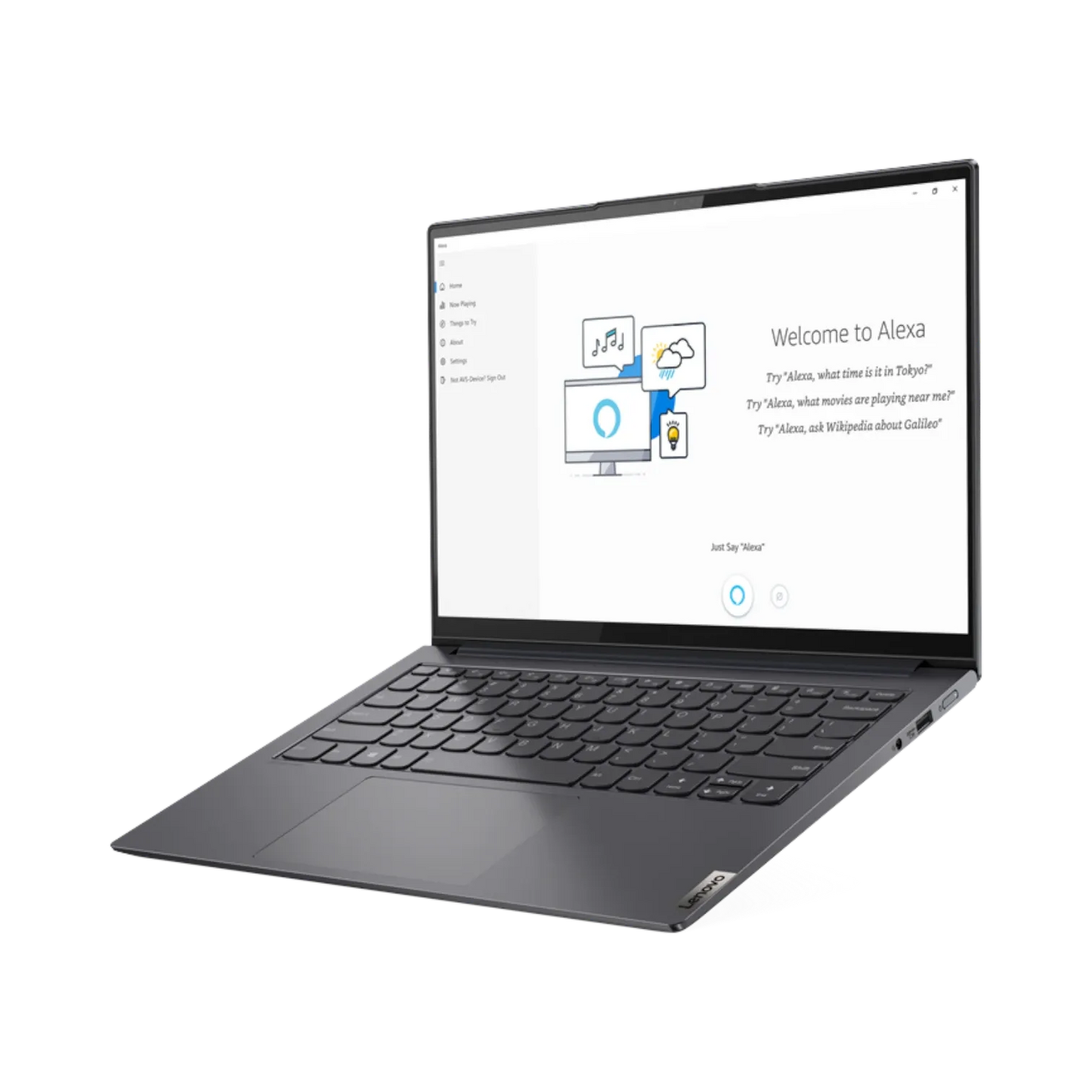 Lenovo IdeaPad Slim 7 Pro 14IHU5 14" Touchscreen Notebook, Intel Core i5-11300H, 16GB RAM, 512GB SSD (Slate Gray)