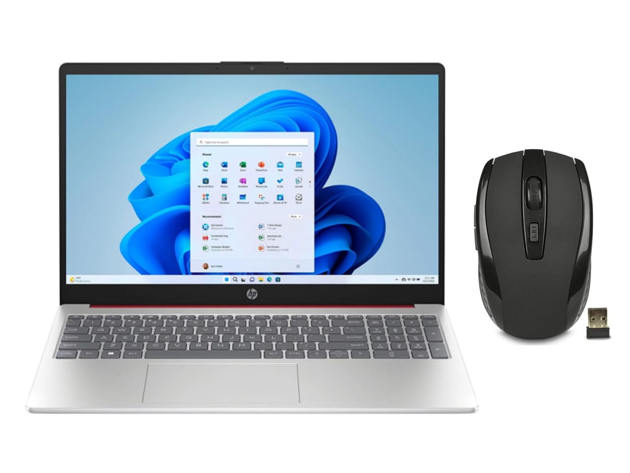 Hp 15.6 Inch Hd Laptop | Intel Pentium N200 Processor | Intel Uhd Graphics | 16Gb Ram | 128Gb Ssd | Windows 11 S | Bundle With W
