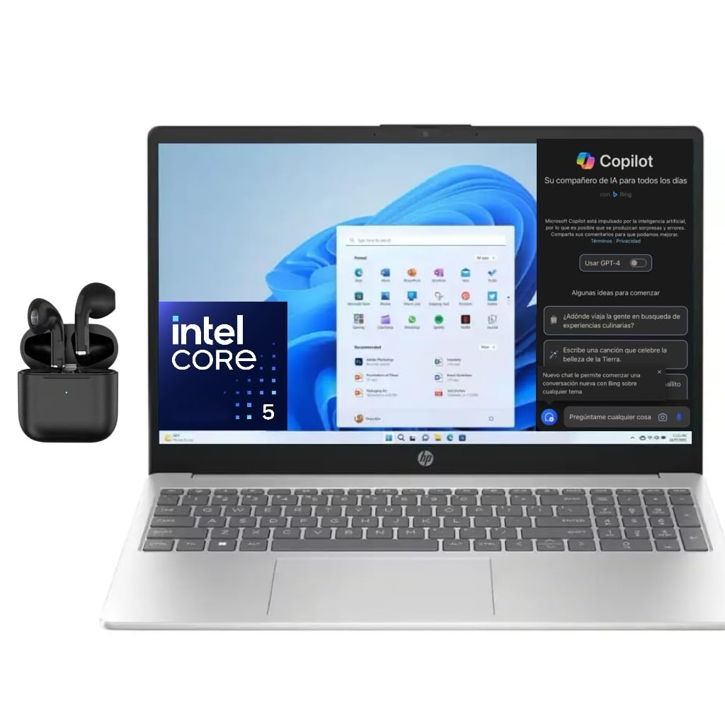 Hp 15.6'' Fhd Business & Student Laptop Computer | Wireless Earbuds | 64Gb Ram 2Tb Ssd | 10-Core Intel Core I5 | Windows 11 Pro