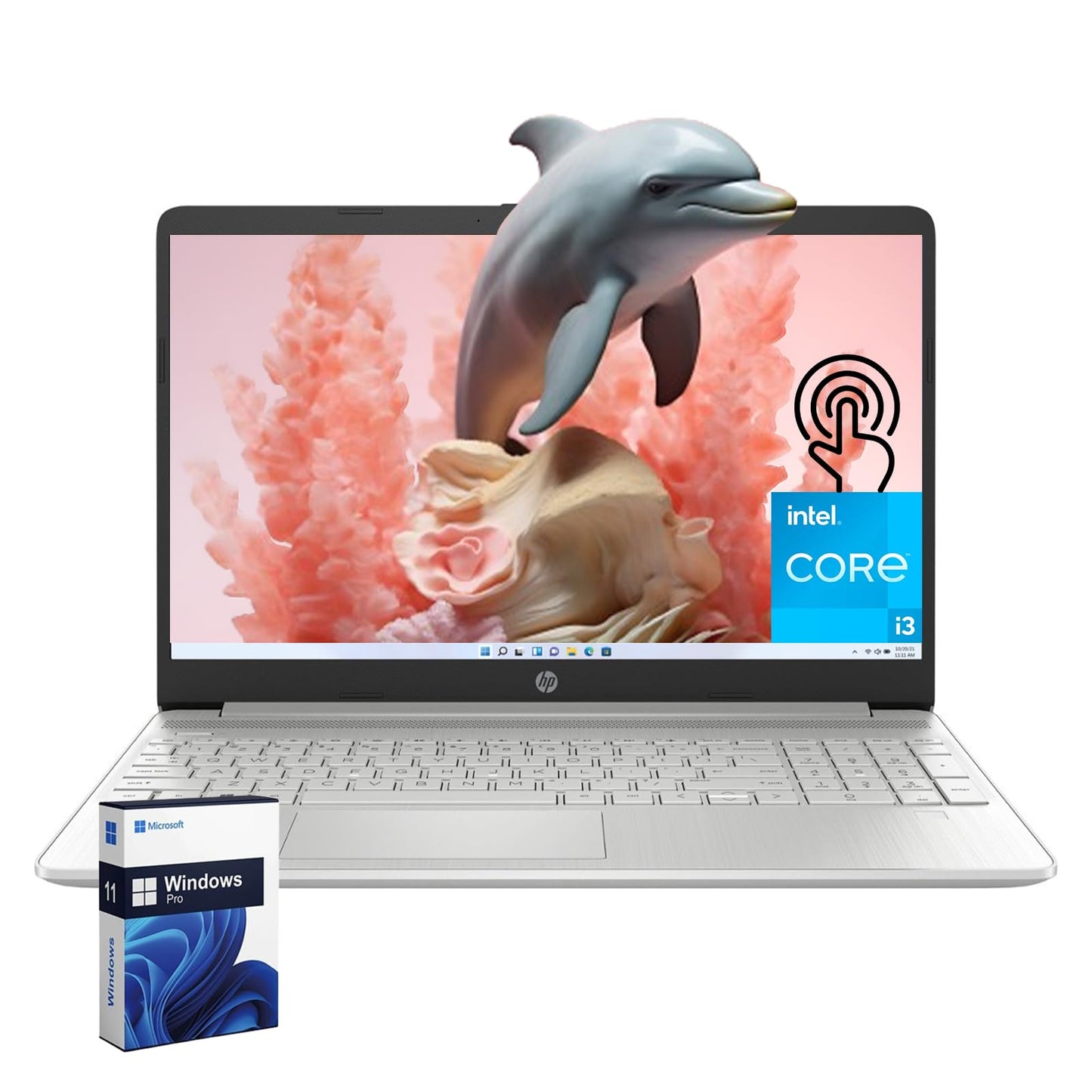 Hp Touch-Screen Laptop For Business And Student - 15.6'' Hd Micro-Edge Display, Cpu I3-1215U(Beats I5-1135G7), 16Gb Ram, 512Gb S