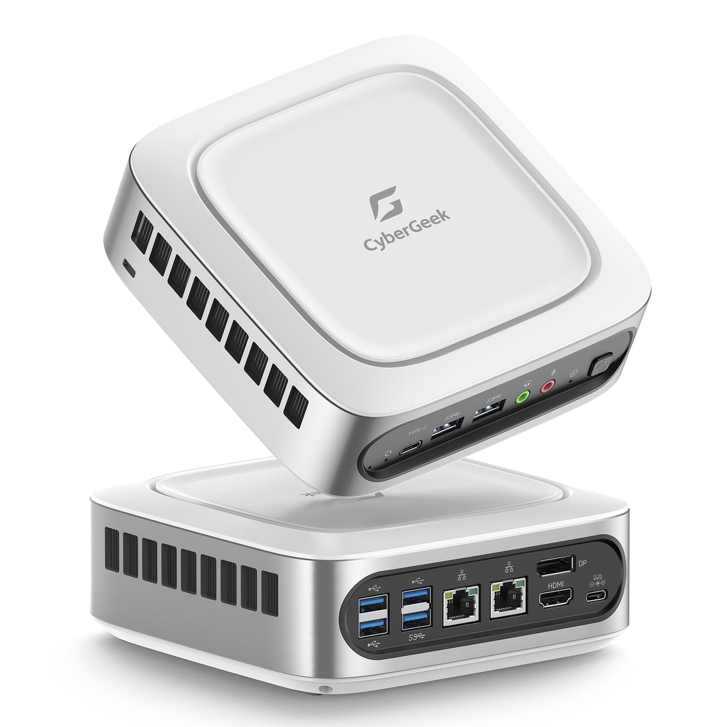 Cybergeek Mini Pc Linux Preinstalled, 11Th Gen Intel I9 11900H(8C/16T, Up To 4.9Ghz), Mini Gaming Computer 32Gb Ram 2Tb Pcie Ssd