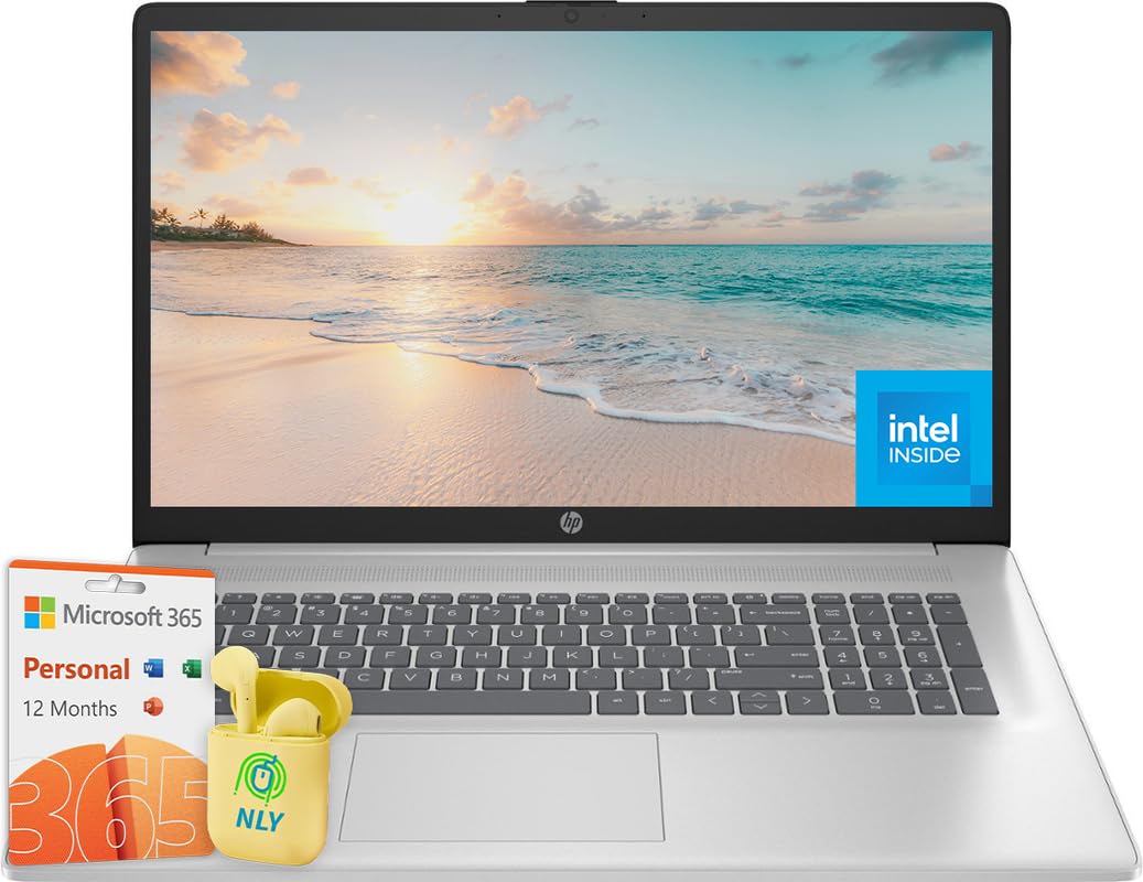 Hp Laptop, 17.3'' Fhd Ips Led Business And Student Laptop Computer, Windows 11 Home Laptop 40Gb Ram 2Tb Ssd, Intel Core I3-1215U