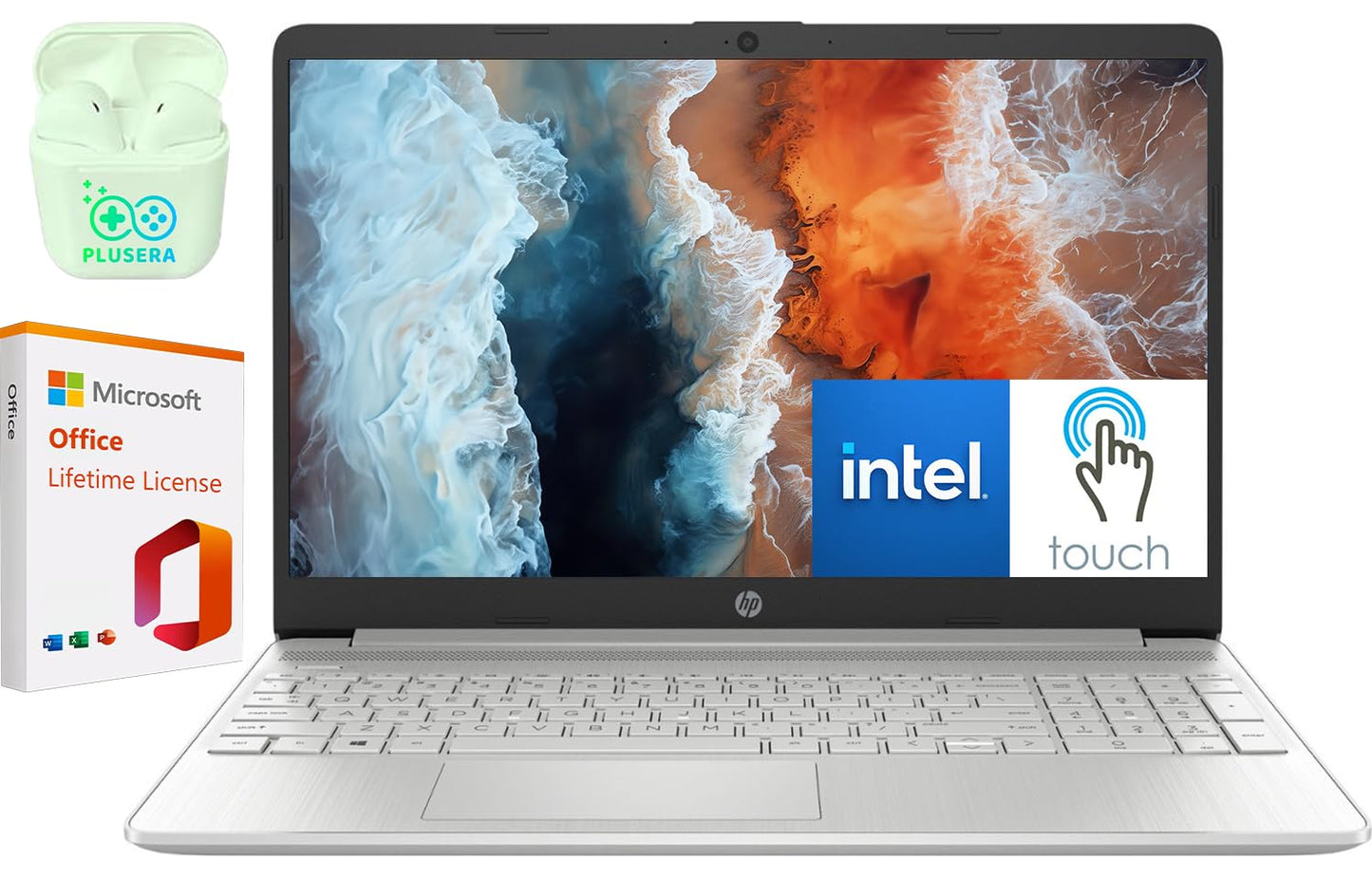 Hp Business Laptop Computer, 15.6'' Fhd Touchscreen 32Gb Ram 1Tb Ssd, Intel Core I7-1255U Processor, Windows 11 Home Laptop With