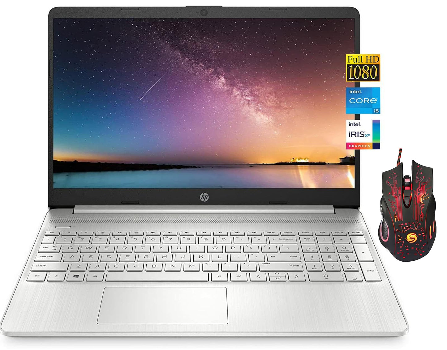 Hp 2024 15.6 Inch Fhd Display Laptop, Intel Core I5-1135G7 Up To 4.2Ghz (Beats I7-1065G7), 16Gb Ram, 512Gb Ssd, Intel Iris Xe Gr