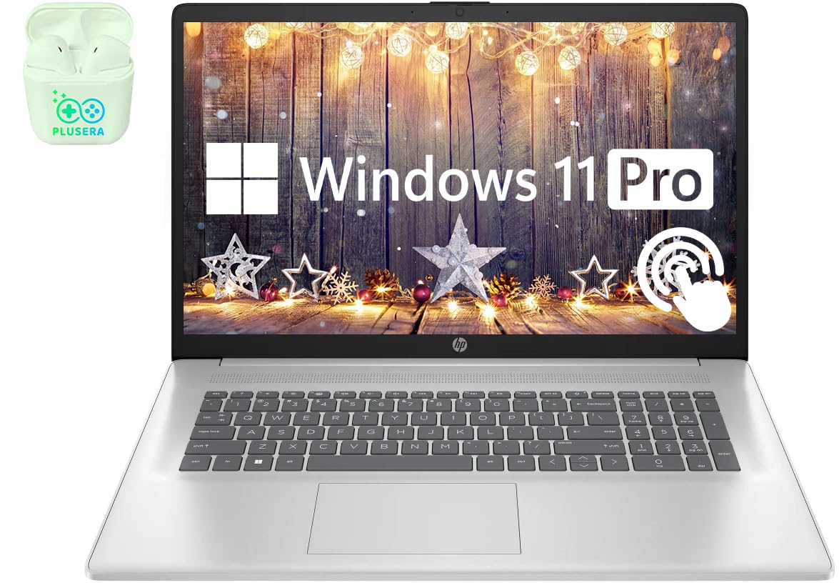 Hp 17.3'' Touchscreen Business & Student Laptop Computer, 32Gb Ram 1Tb Ssd, Amd Ryzen 5, 1600 X 900 Display, Windows 11 Pro Lapt