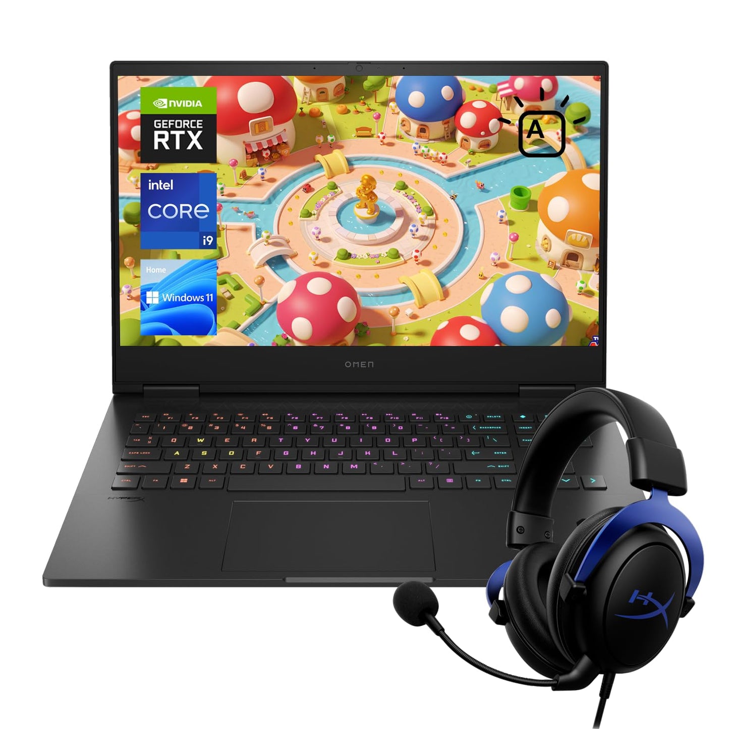 Hp Omen 16 Ai Vr Ready Gaming Laptop, 16.1'' Fhd 165Hz Ips, Intel I9-14900Hx, Nvidia Geforce Rtx 4070, 64Gb Ddr5 Ram, 2Tb Ssd, R
