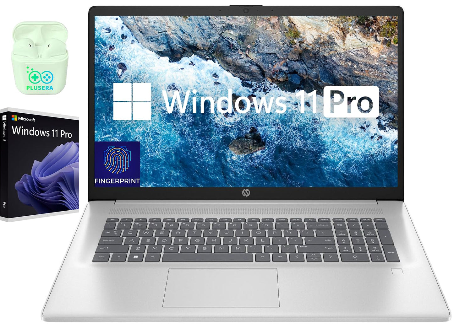 Hp 17.3'' Laptop Computer, Windows 11 Pro Laptop 32Gb Ram 1Tb Ssd, Intel Core I3 (8-Core) Processor, Fhd 1920X1080 Ips Led Displ