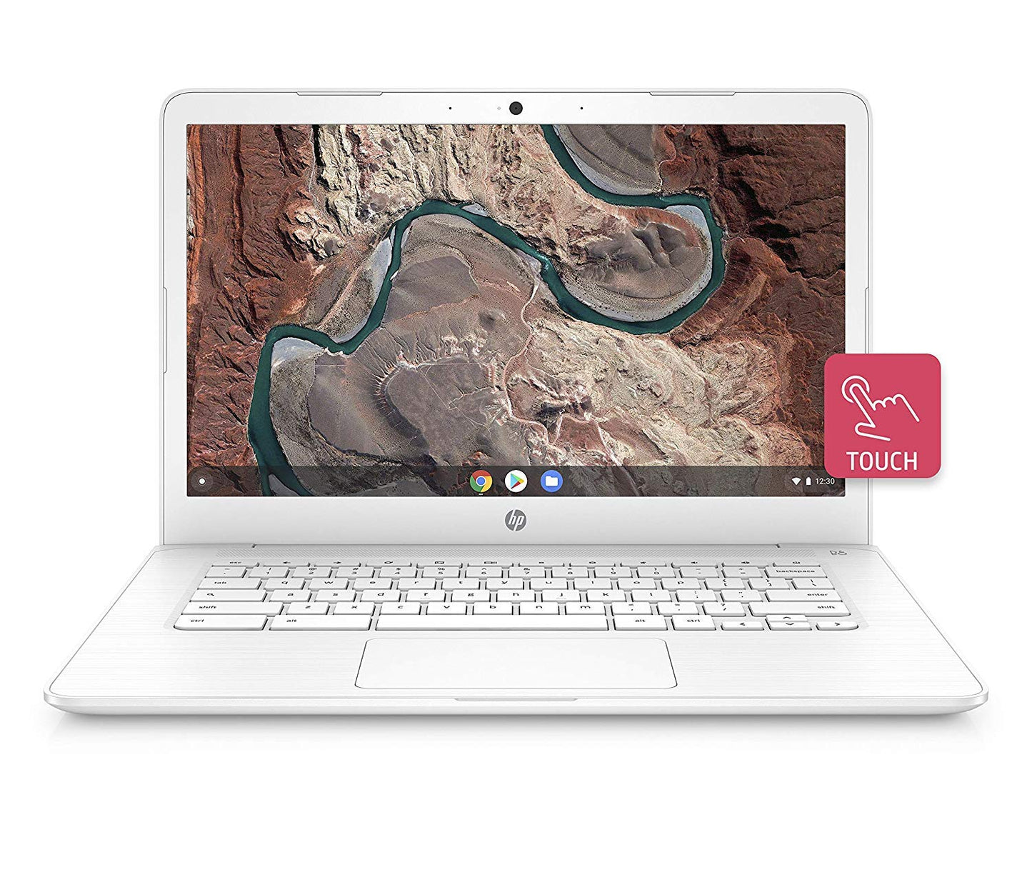 Hp Chromebook 14-Inch Laptop With 180-Degree Hinge, Touchscreen Display, Amd Dual-Core A4-9120 Processor, 4 Gb Sdram, 32 Gb Emmc