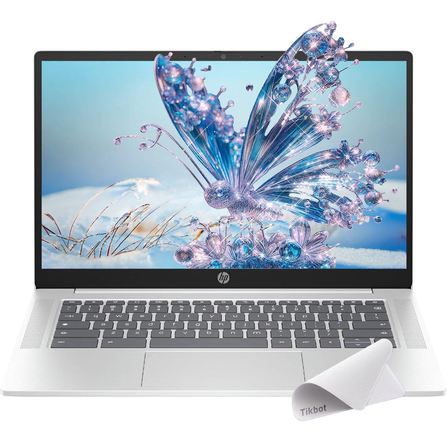 Hp Chromebook Laptop 14Inch Fhd Display - Google Chromebook Students - Intel Core N100 - Mini - Usb C - Ultra Light - 2024 - Mou