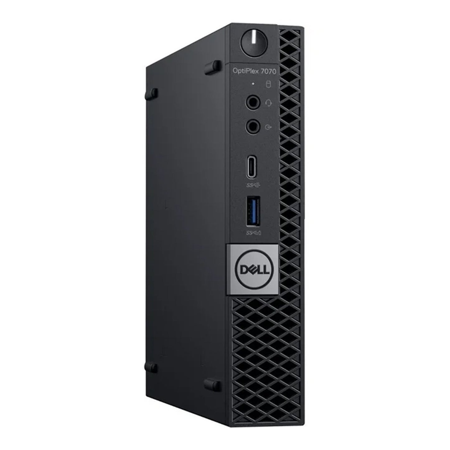 Dell OptiPlex 7070 Tiny Desktop PC - Intel Core i5 - 8th Gen Up to 3.50 GHz Processor, 16GB DDR4 RAM, 512GB - 1TB SSD, Windows 11 Pro, New 24/27 inch FHD Monitor, RGB Speaker / SoundBar / Headset - Refurbished
