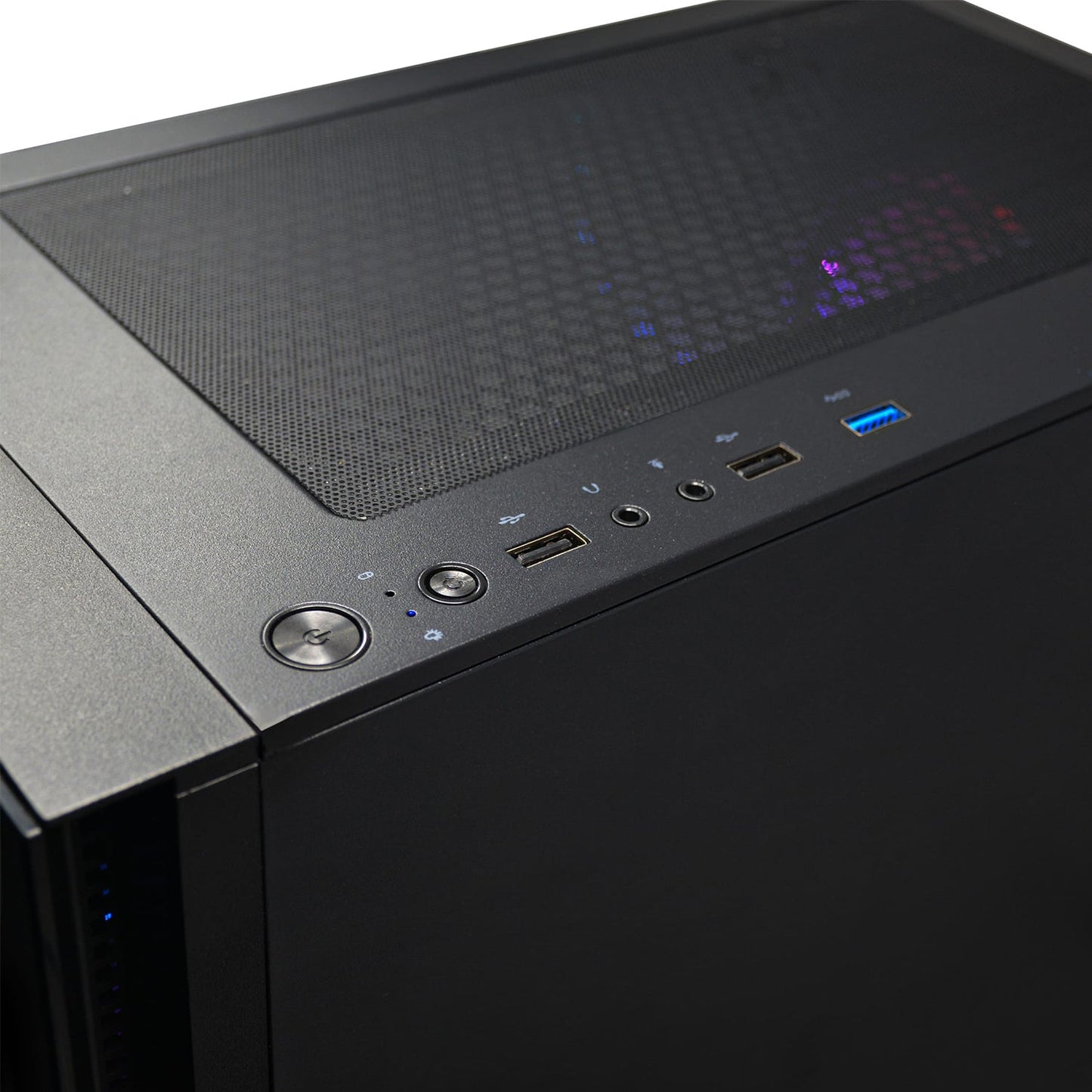 HAJAAN BREZEE Gaming Tower PC - AMD Ryzen 5 5600X / Graphics Card - RX 580, GTX 1660s, RTX 3050, 3060, 4060 / 32GB DDR4 RAM / 1TB NVMe - 2TB NVMe M.2 SSD / Windows 11 Pro / WiFi / Gaming keyboard and Mouse