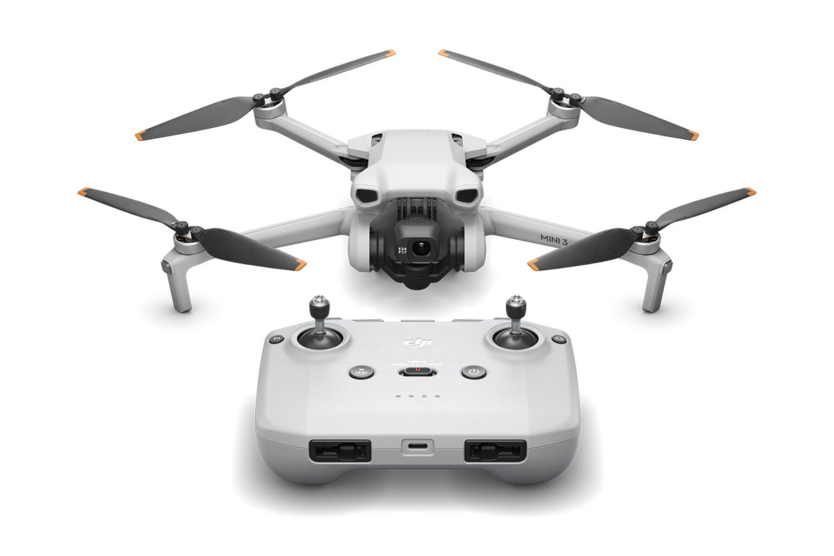 DJI Mini 3 Camera Drone 4k HDR 38-min Flight time vertical shooting
