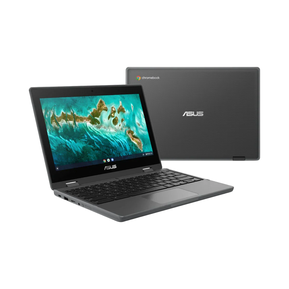 ASUS Chromebook Flip CR1 11.6" Touchscreen Notebook, Intel Celeron N5100, 8GB RAM, 32GB eMMC