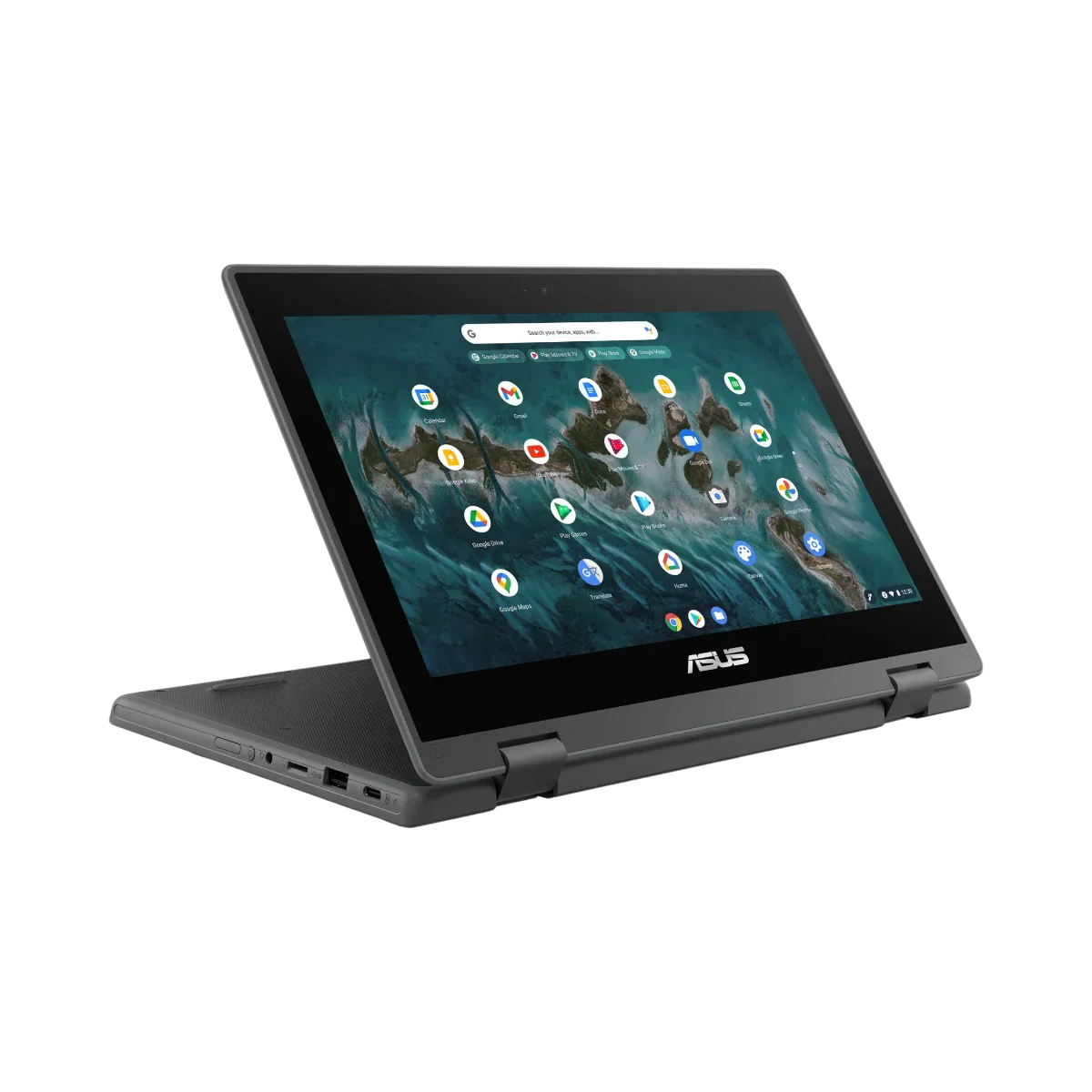 ASUS Chromebook Flip CR1 11.6" Touchscreen Notebook, Intel Celeron N5100, 8GB RAM, 32GB eMMC