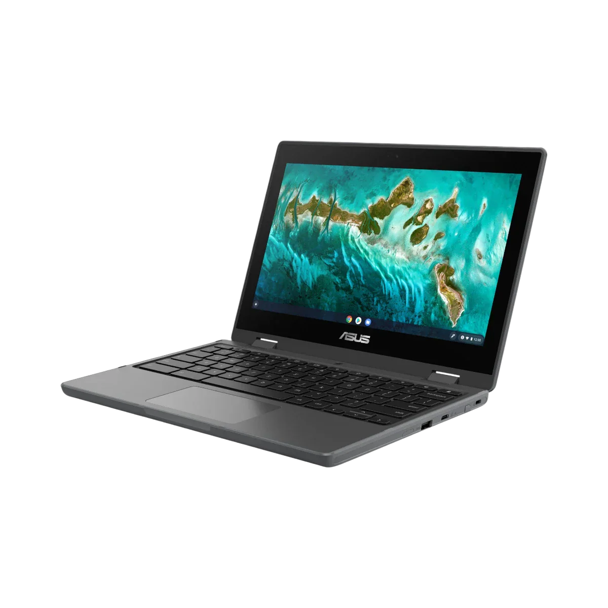 ASUS Chromebook Flip CR1 11.6" Touchscreen Notebook, Intel Celeron N5100, 8GB RAM, 32GB eMMC
