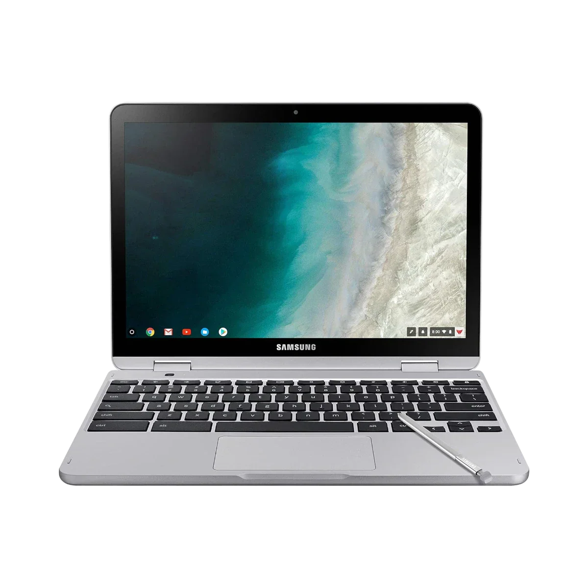 Samsung Chromebook Plus V2 12.2" 2-in-1 Laptop, Intel Celeron 3965Y, 4GB RAM, 64GB eMMC