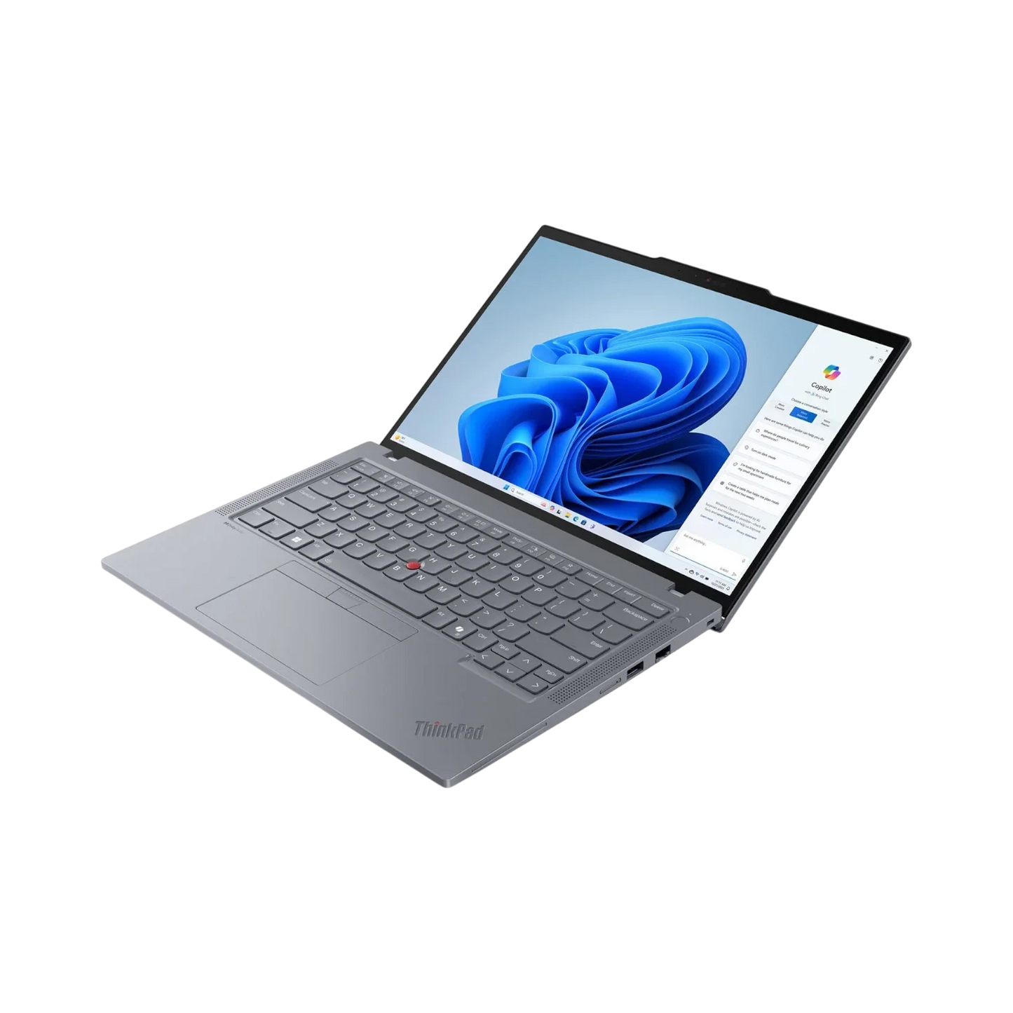Lenovo ThinkPad T14 Gen 5 14" Laptop, Intel Core Ultra 7 155U, 16GB DDR5 RAM, 512GB SSD (Gray)