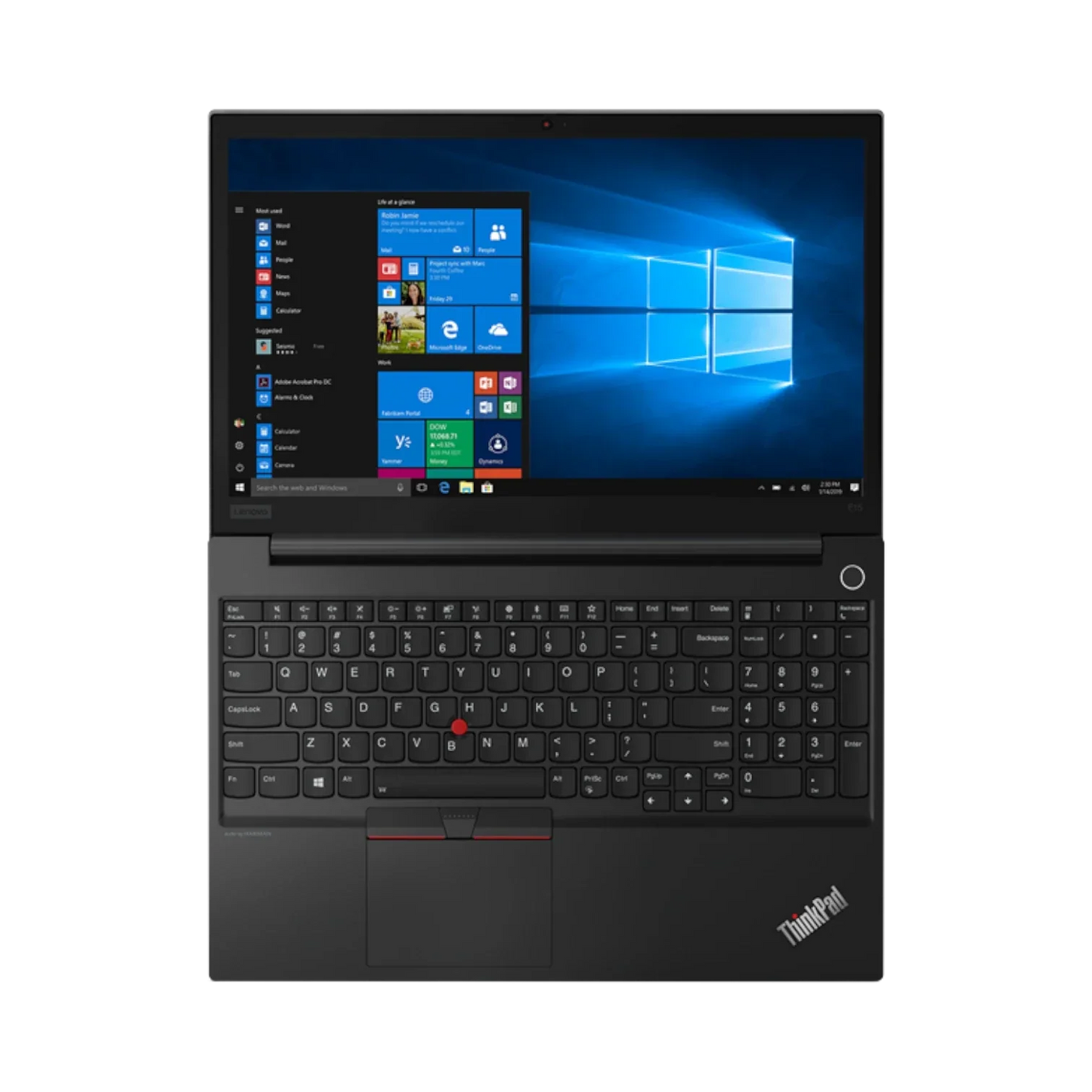 Lenovo ThinkPad E15 15.6" Laptop, Intel Core i5-10210U, 8GB RAM, 256GB SSD
