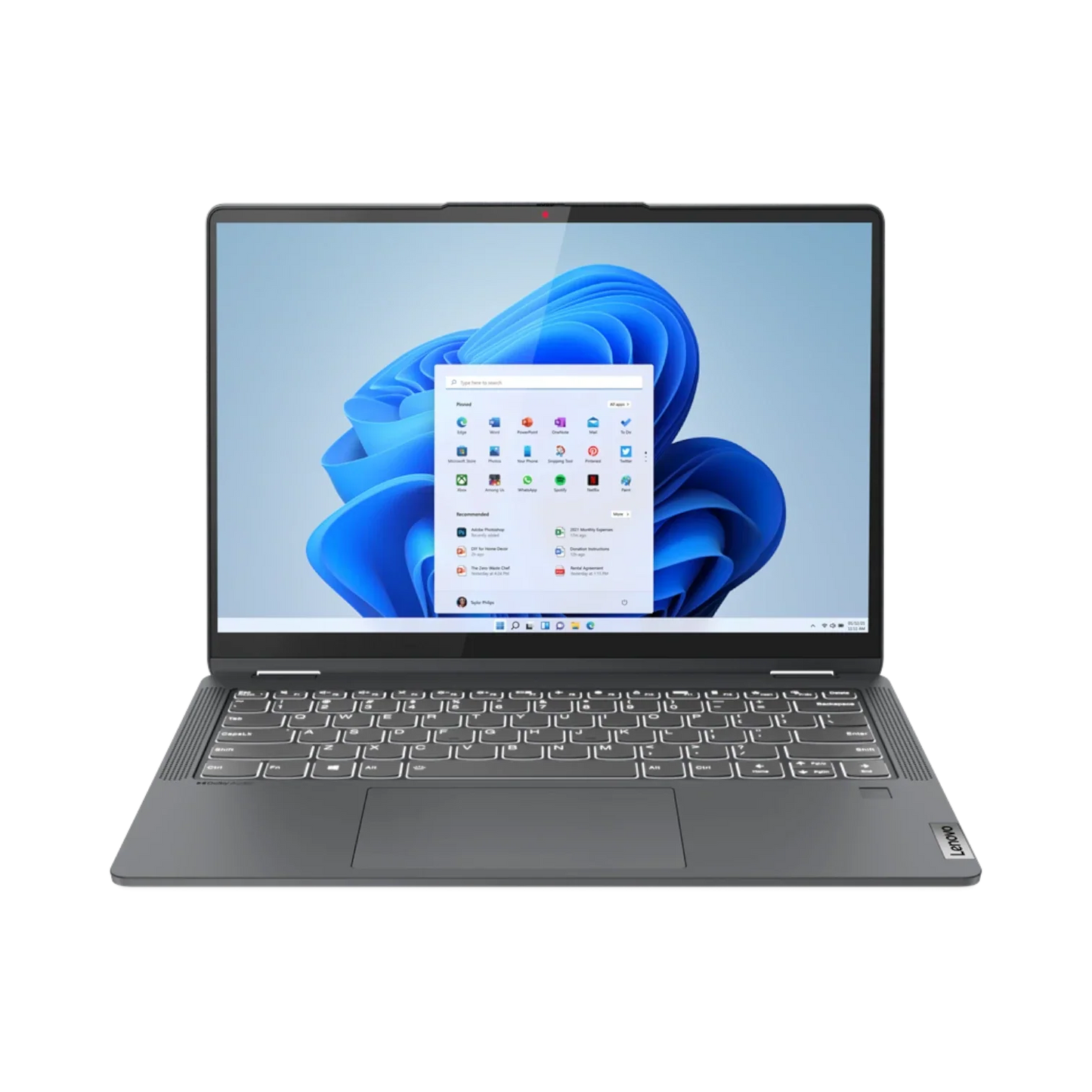 Lenovo IdeaPad Flex 5 14ALC7 14" Laptop, AMD Ryzen 5 5500U, 8GB RAM, 256GB SSD (Storm Grey)