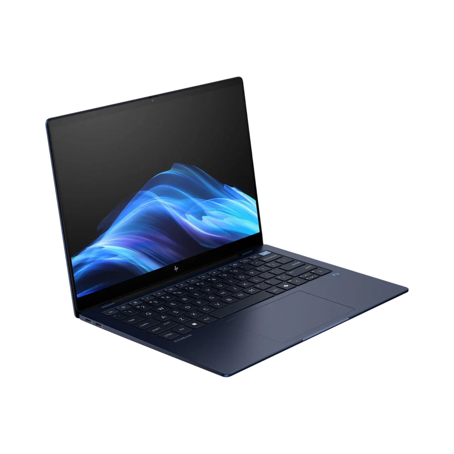 HP EliteBook Ultra G1q Copilot+ 14" Multi-Touch Notebook, Qualcomm Snapdragon X, 16GB RAM, 512GB SSD (Atmospheric Blue)