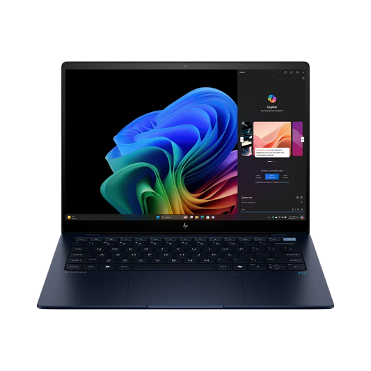 HP EliteBook Ultra G1q Copilot+ 14" Multi-Touch Notebook, Qualcomm Snapdragon X, 16GB RAM, 512GB SSD (Atmospheric Blue)
