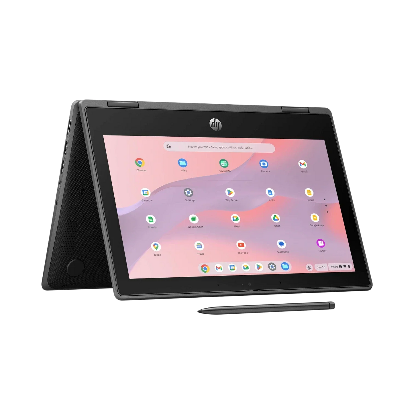 HP Fortis x360 G5 11.6" Multi-Touch Chromebook, Intel N100, 8GB RAM, 64GB SSD (Wi-Fi Only)