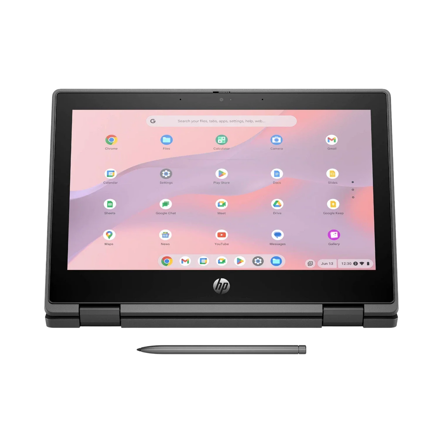 HP Fortis x360 G5 11.6" Multi-Touch Chromebook, Intel N100, 8GB RAM, 64GB SSD (Wi-Fi Only)