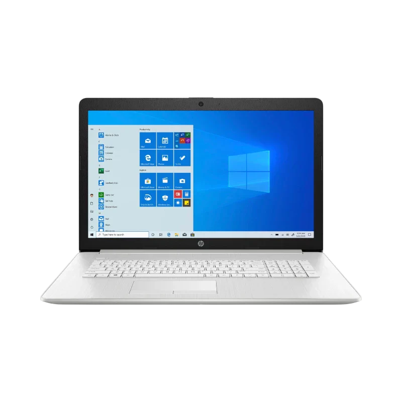 HP 17-BY4062 17.3" Laptop, Intel Core i5-1135G7, 8GB RAM, 256GB SSD (Natural Silver)