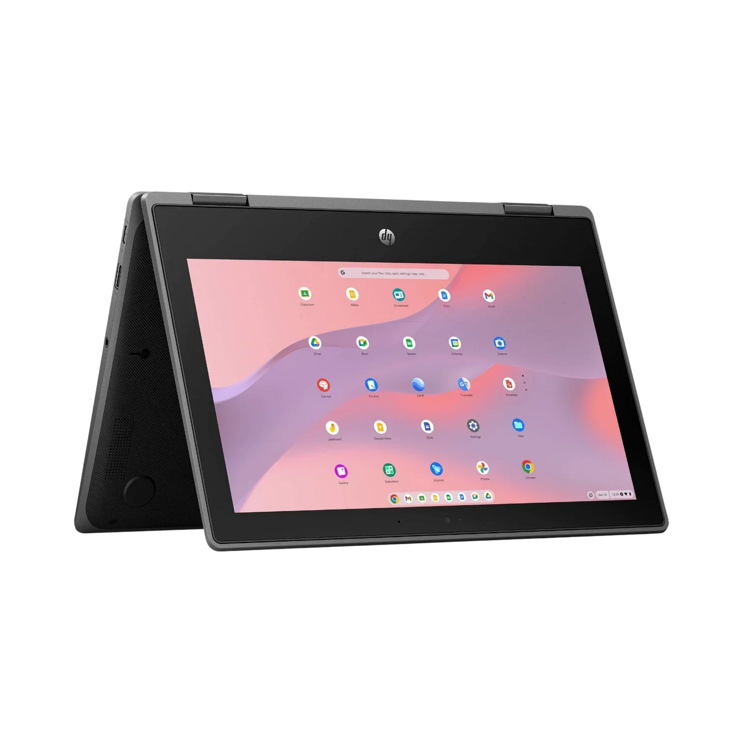 HP Fortis x360 G3 J 11.6" Multi-Touch Chromebook, Intel Celeron N4500, 8GB RAM, 64GB eMMC