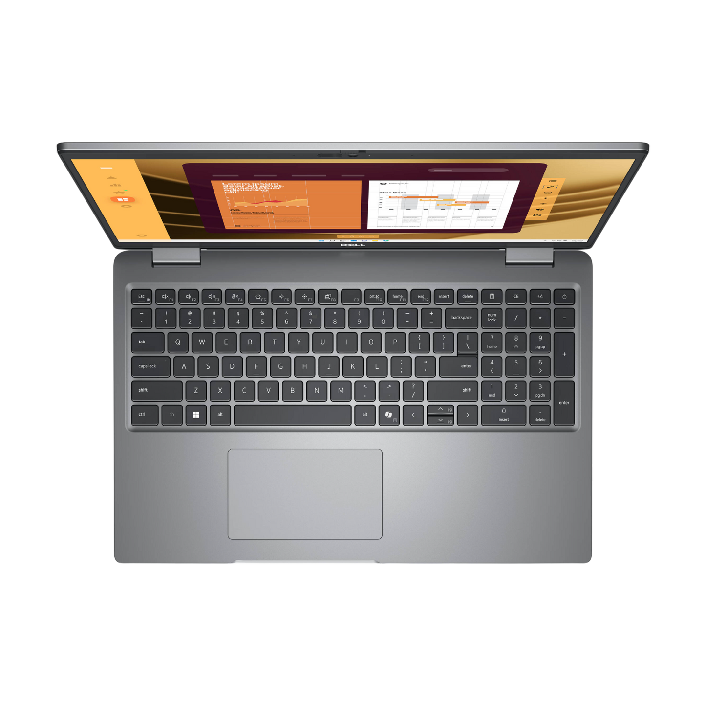 Dell Latitude 5000 15.6" Laptop, Intel Core Ultra 7, 16GB RAM, 512 GB SSD (Silver)