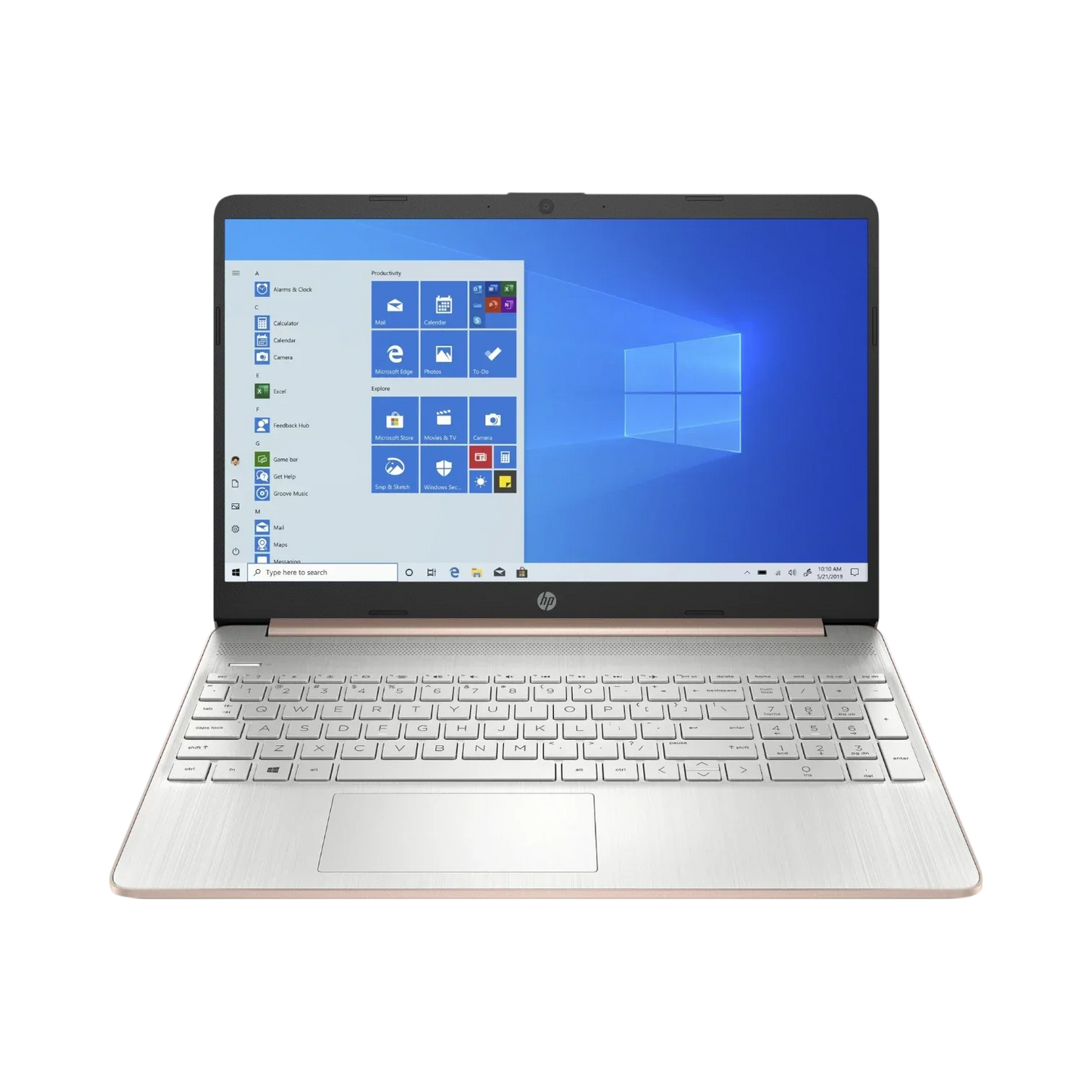 HP 15-ef1077nr 15.6" Laptop, AMD Athlon Gold 3150U, 4GB RAM, 256GB SSD