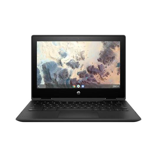 HP x360 11 G4 EE 11.6" Multi-Touch 2-in-1 Chromebook, Intel Celeron N4500, 4GB RAM, 32GB eMMC