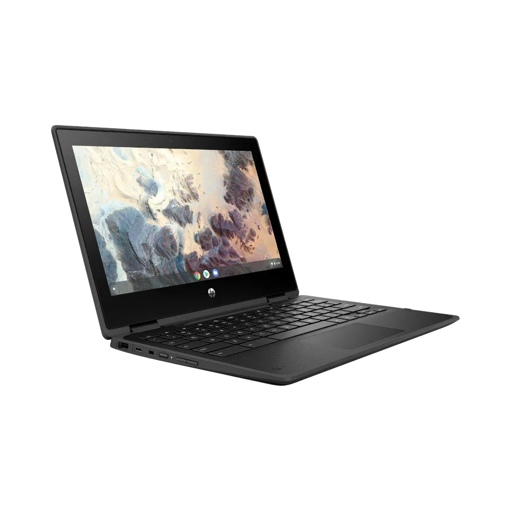 HP x360 11 G4 EE 11.6" Multi-Touch 2-in-1 Chromebook, Intel Celeron N4500, 4GB RAM, 32GB eMMC