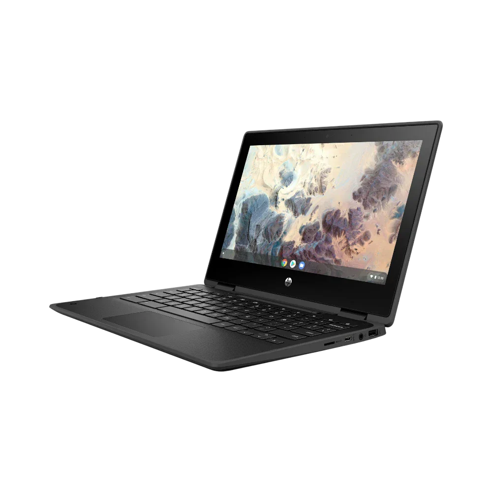 HP x360 11 G4 EE 11.6" Multi-Touch 2-in-1 Chromebook, Intel Celeron N4500, 4GB RAM, 32GB eMMC