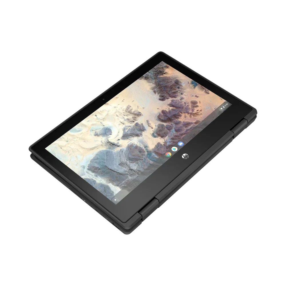 HP x360 11 G4 EE 11.6" Multi-Touch 2-in-1 Chromebook, Intel Celeron N4500, 4GB RAM, 32GB eMMC