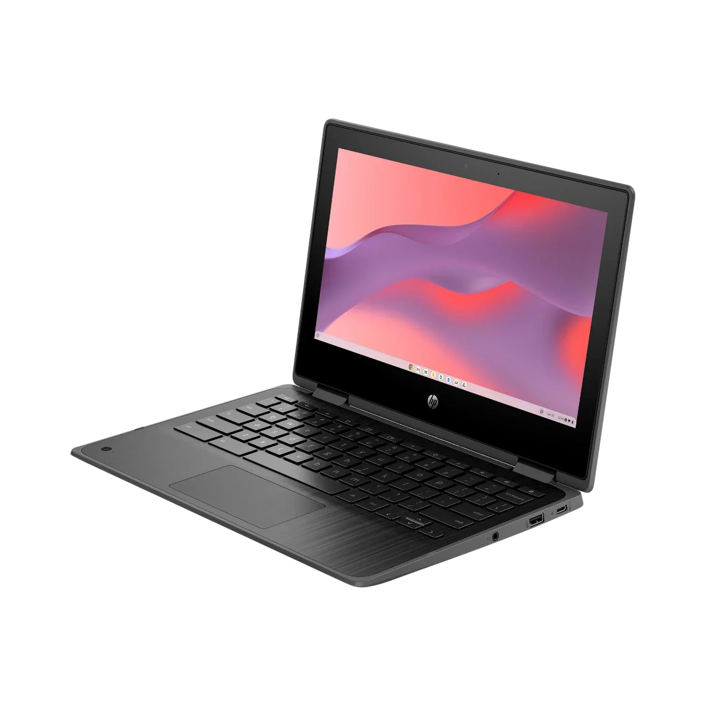HP Fortis x360 G3 J 11.6" Multi-Touch Chromebook, Intel Celeron N5100, 8GB RAM, 64GB eMMC