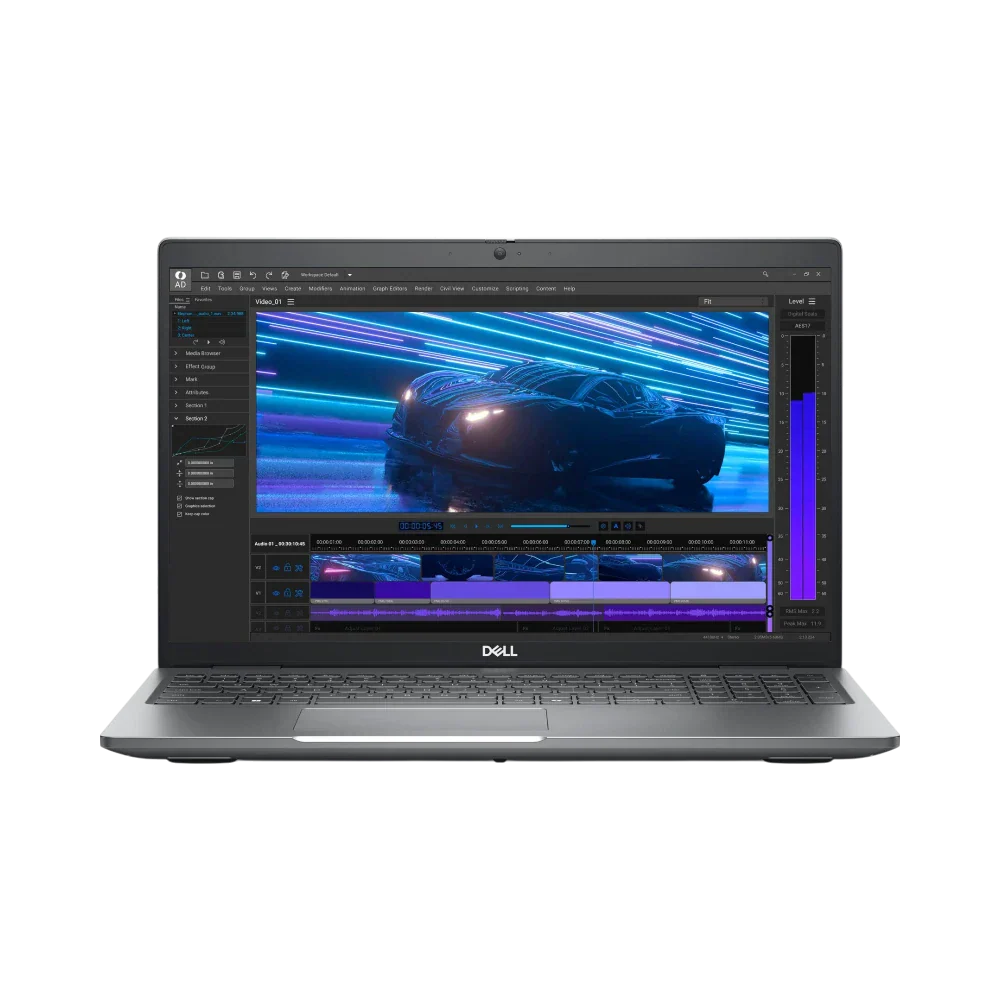 Dell Precision 3591 15.6" Workstation Laptop, Intel Core Ultra 5-135H, NVIDIA RTX 500, 16GB DDR5 RAM, 512GB SSD