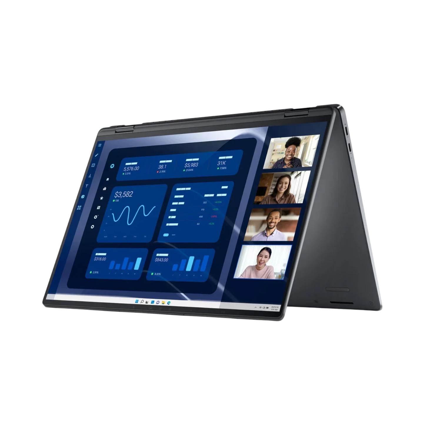 Dell Latitude 9450 14" Multi-Touch 2-in-1 Laptop, Intel Core Ultra 5 125U, 16GB RAM, 256GB SSD