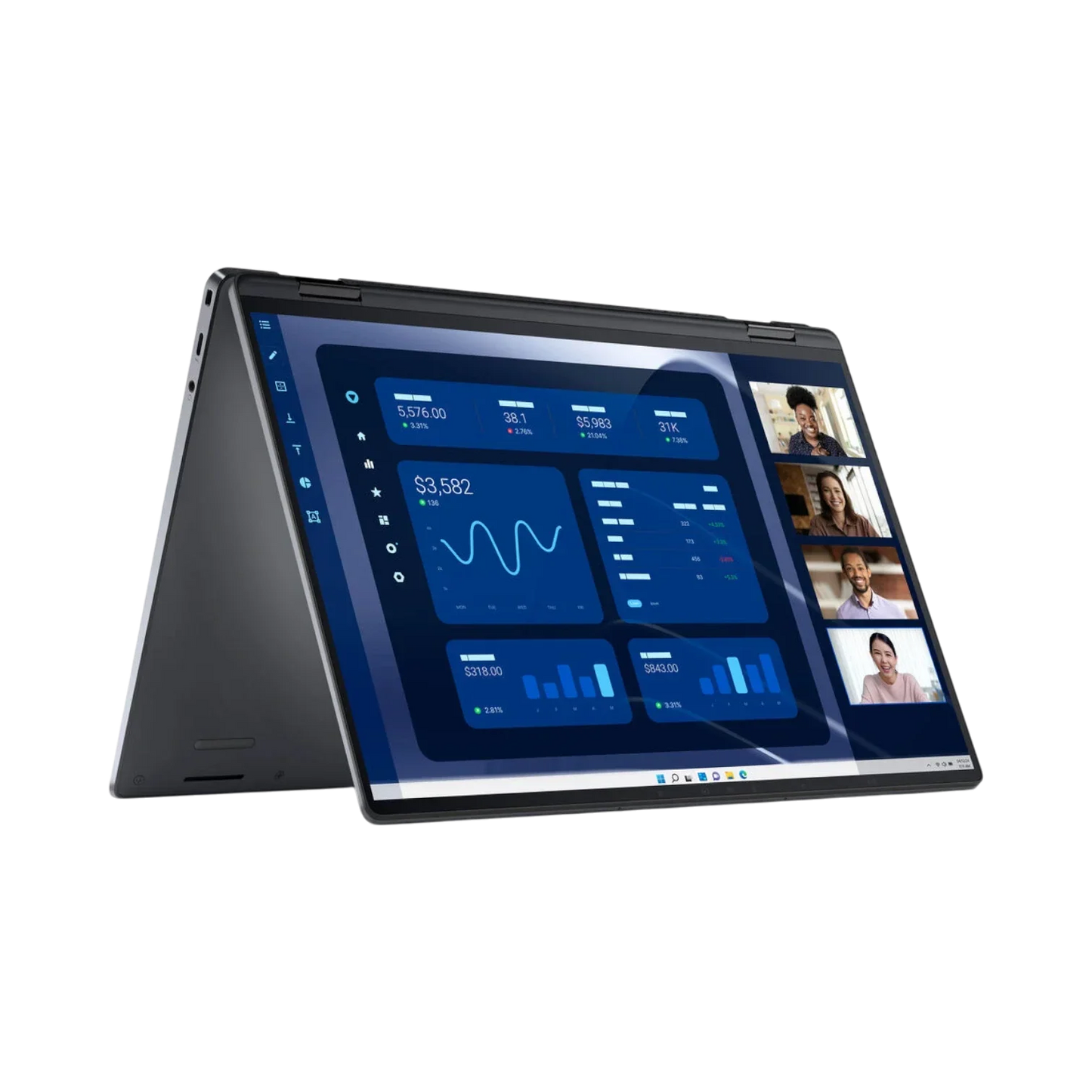 Dell Latitude 9450 14" Multi-Touch 2-in-1 Laptop, Intel Core Ultra 5 125U, 16GB RAM, 256GB SSD