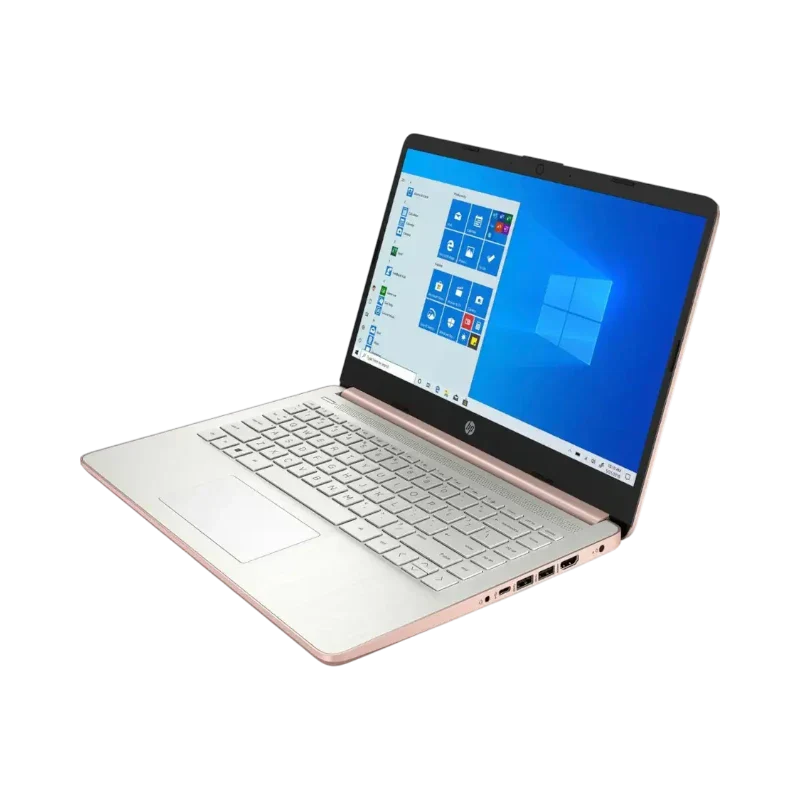 HP 14 Series 14" Touchscreen Laptop, Intel Celeron N4020, 4GB RAM, 64 GB eMMC (Pale Rose Gold)