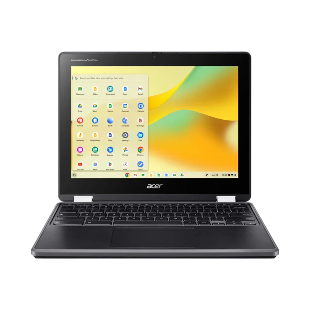 Acer Chromebook Spin 512 12" 2-in-1 Multi-Touch Laptop, Intel Celeron N100, 8GB RAM, 64GB eMMC