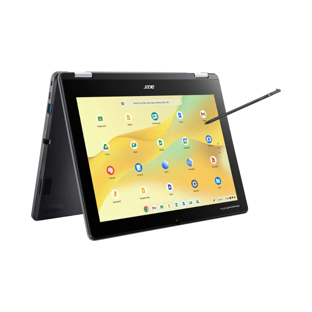 Acer Chromebook Spin 512 12" 2-in-1 Multi-Touch Laptop, Intel Celeron N100, 8GB RAM, 64GB eMMC