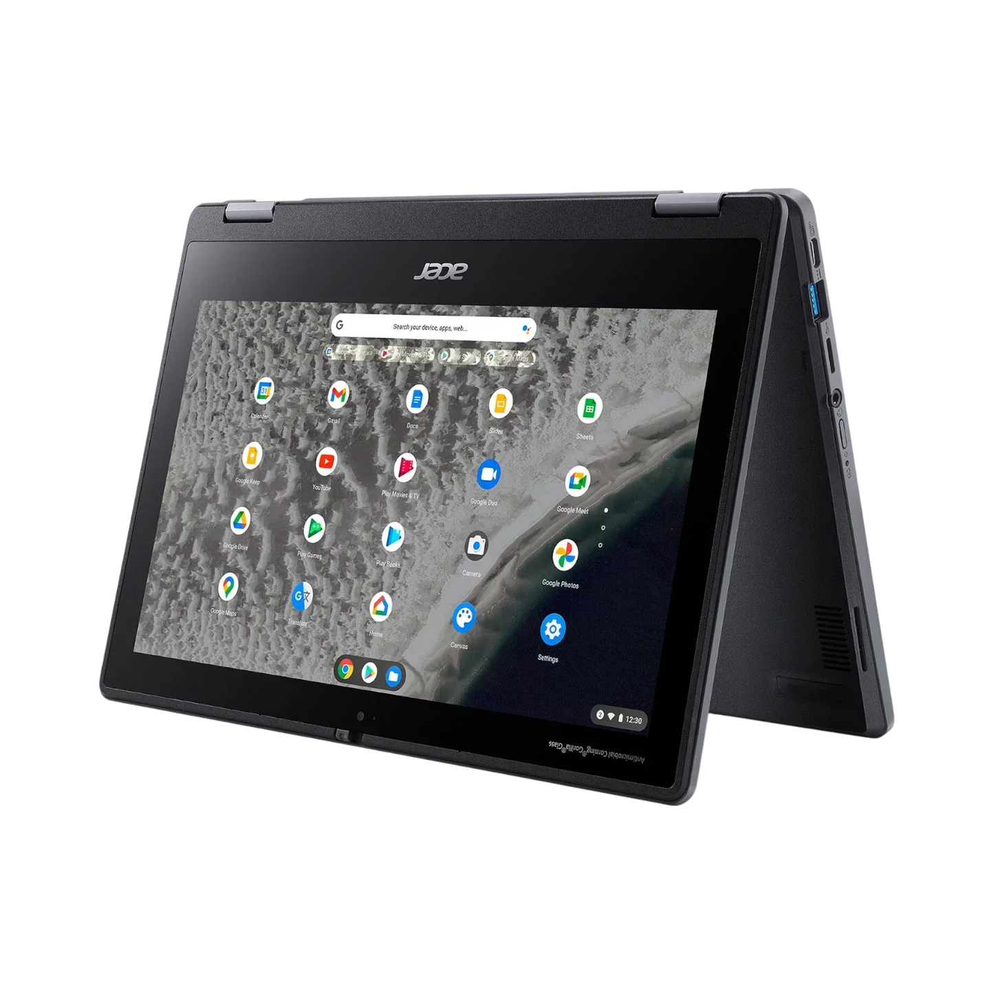 Acer Chromebook Spin 511 11.6" 2-in-1 Multi-Touch Laptop, Intel N4500, 4GB RAM, 32GB eMMC (Shale Black)