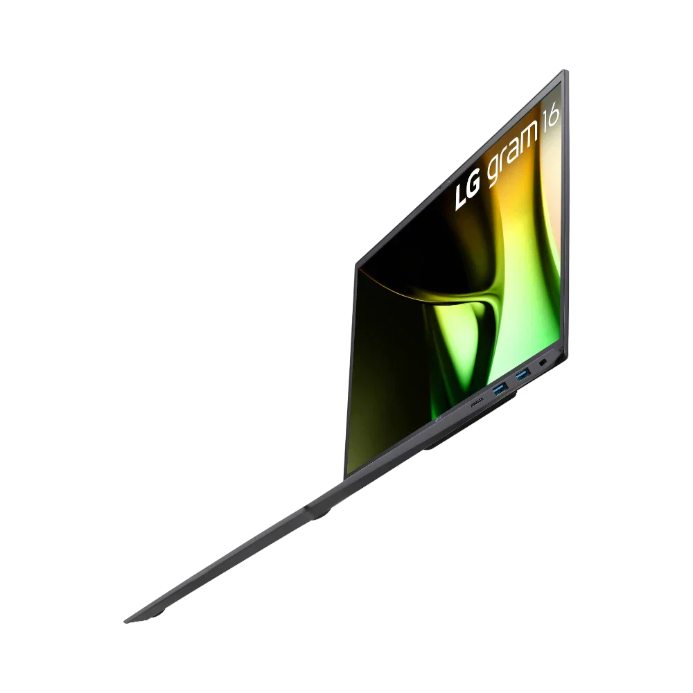LG Gram 16Z90S-V 16" Laptop, Intel Core Ultra 5 125H, 32GB RAM, 512GB SSD (Charcoal Gray)