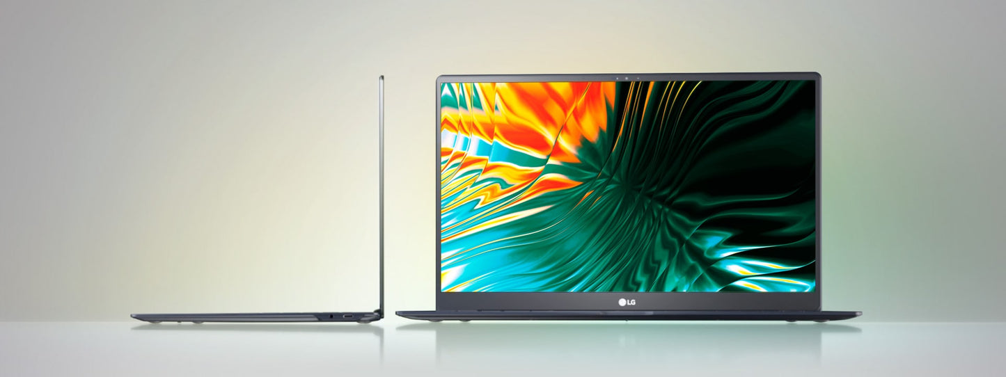 LG Gram SuperSlim 15Z90ST-V 15.6" Laptop, Intel Core Ultra 7 155H, 16GB RAM, 1TB SSD (Neptune Blue)